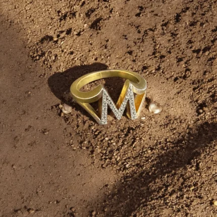 925 ayar gümüş m harfi mert isim yüzük modelleri hepsi trend moda