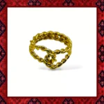 Atelier Yasemin Mikron Kaplama Sonsuz Burgu Yüzük