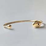 Mistik Göz Bileklik Mikron Kaplama 925 Ayar Gümüş El Yapımı Tasarım