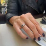 Mistik Yüzük El Yapımı 925 Ayar Gümüş Mikron Kaplama