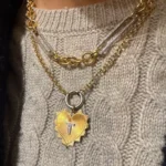 Günlük Kullanıma Uygun Kişiselleştirilebilir Işın Kalp Kolye